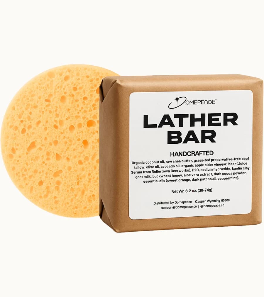 Domepeace Lather Bar Shaving Soap