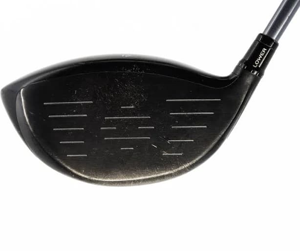 TaylorMade RocketBallz Black Driver 12° Matrix Ozik 55X4 White Tie Graphite Senior Right Handed 45.25in Used Golf Clubs