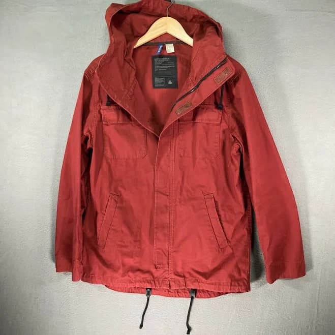 H&M Men's Divided Cotton Hooded Jacket
