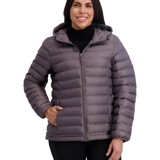 Women's Packable Long Sleeve Puffer Coat