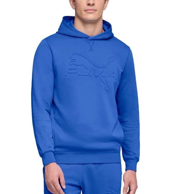 Puma Men's Embossed Logo Hoodie