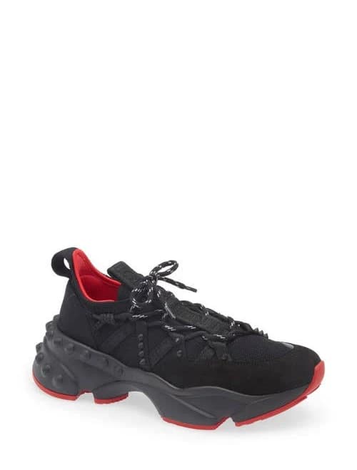 Christian Louboutin Womens Trailnrun Donna Leather Sneakers