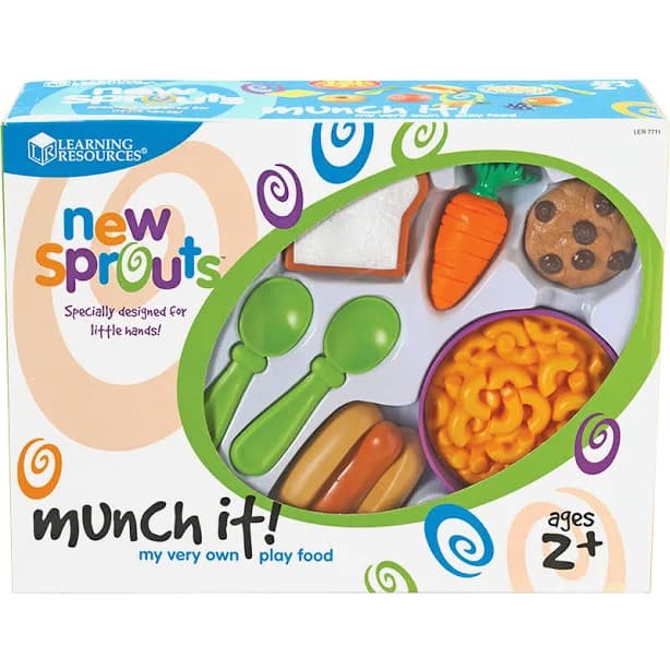 Learning Resources New Sprouts Munch It! Play Food Set