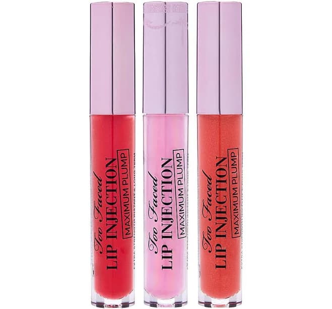 Too Faced 3-pack Lip Injection Maximum Plump Lip Plumpers