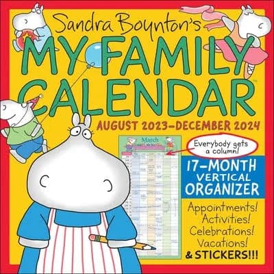 sandra Boynton's My Family Calendar
