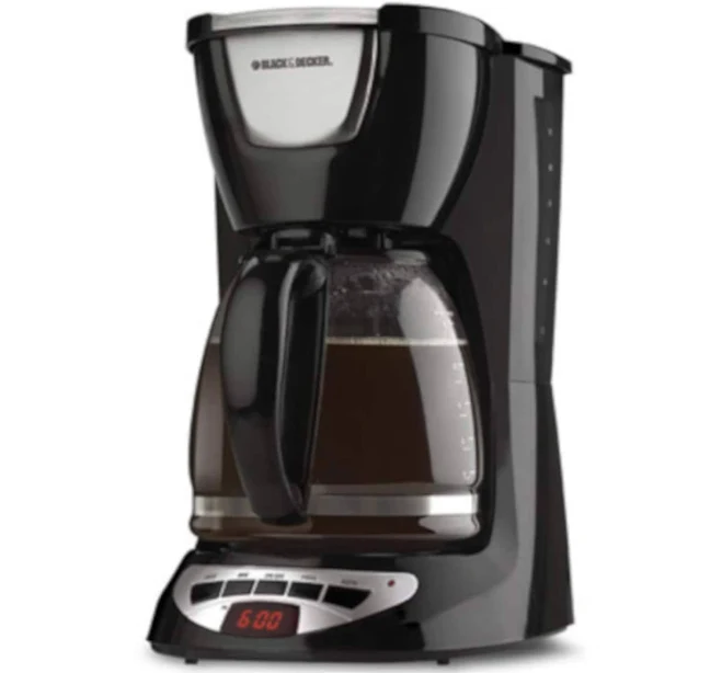 BLACK+DECKER 12-Cup Black Coffee Maker