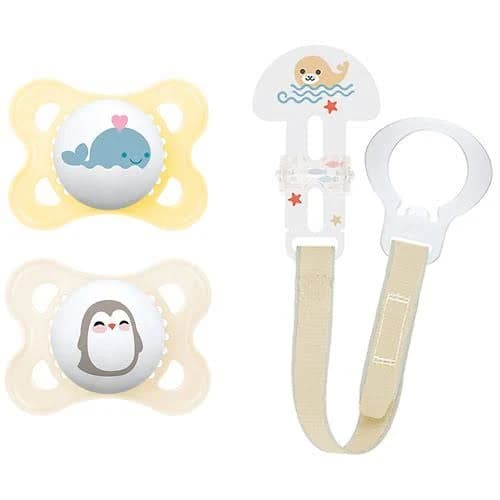 Mam Animal Collection Pacifier & Clip