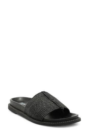 NORDSTROM RACK Woven Sandal in Black at Nordstrom Rack, Size 9.5