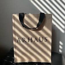 Arhaus | Bags | Arhaus Shopping Tote Extra Large Reusable Bag Brown Black | Poshmark