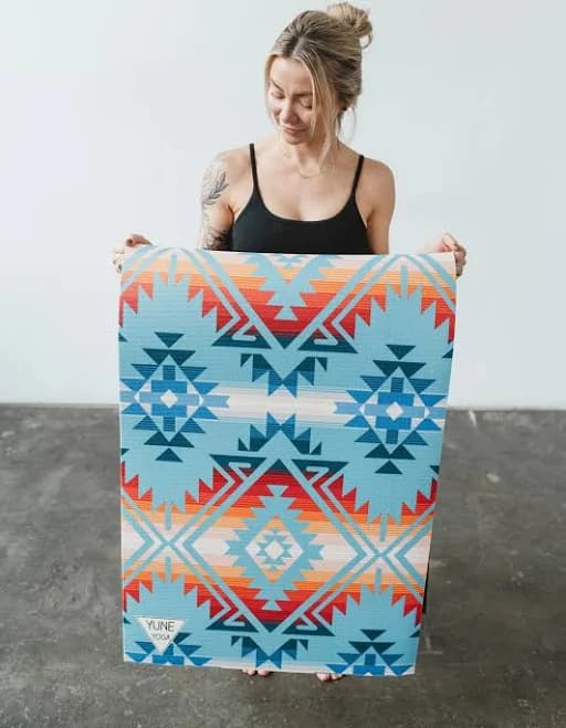 Yune Yoga Jerome Turquoise Yoga Mat