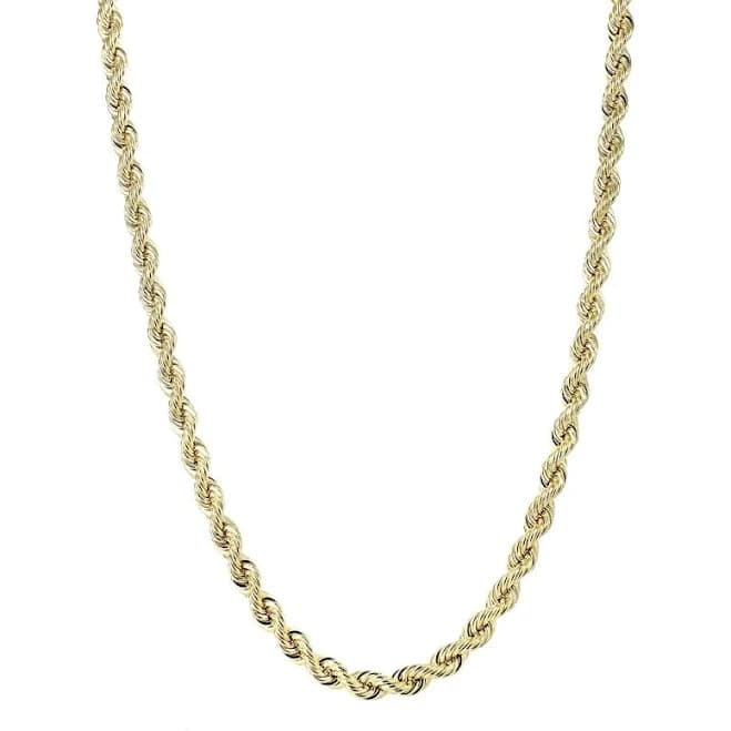 KIKICHIC 14K Gold Minimalist Chain Link Necklace