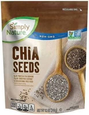 Simply Nature Chia Seeds