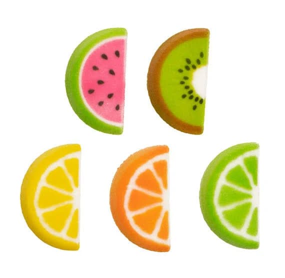 Shop Fruit Slices Sugar Toppers for Cakes, Cupcakes + Cookie Decorating