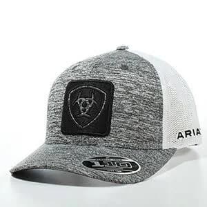 ARIAT Men's Flexfit 110 Snapback Patch Logo Mesh Hat
