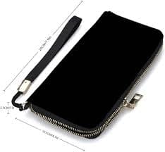 Amazon.com: FunnyStar Guam Tribal Hibiscus Women's PU Leather Wallet with Card Holders Money Organizer Zipper Purse Wristlet Handbag : Clothing, Shoes & Jewelry