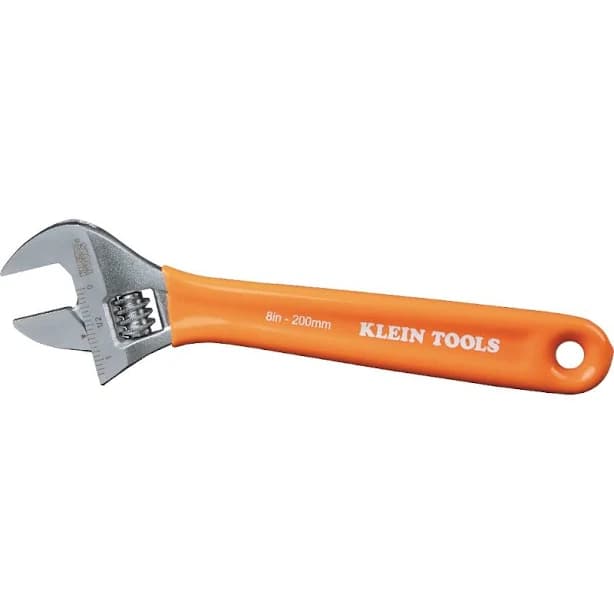 Klein Tools Extra-Capacity Adjustable Wrench