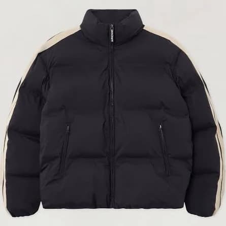 PALM Angels Men's Classic Logo Full-Length Jacket