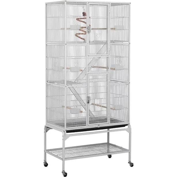 Yaheetech Parrot Cage with Detachable Stand
