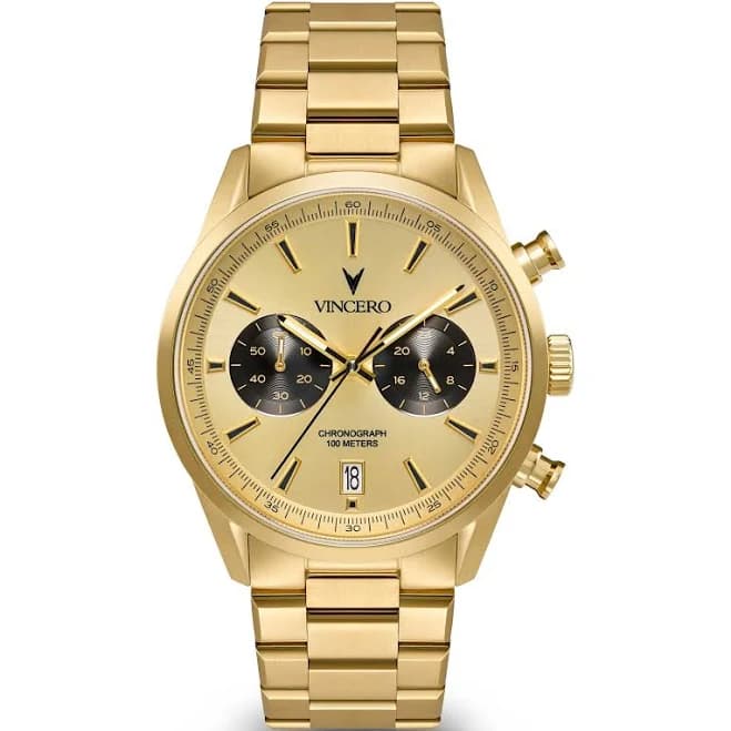Vincero Collective Limited Edition Golden Panda Chronograph