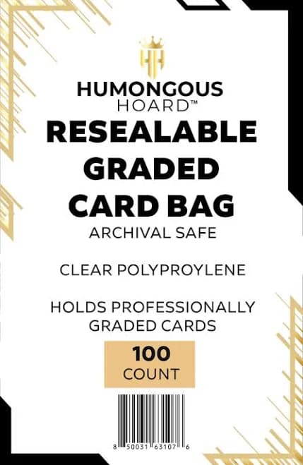 Humongous Hoard Resealable Graded Card Bags