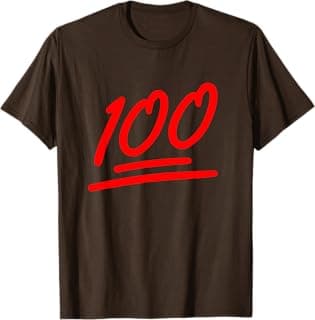 100 Emote Funny 100 Emoticon Art Cool Fun 100 Days of School T-Shirt