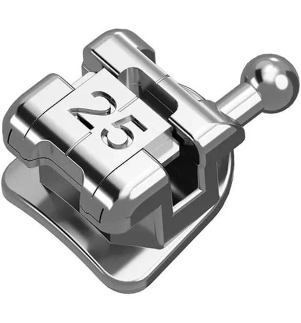 Orthodontic Bracket, Self-Ligating Metal Brackets (MBT 022) - ISDENT 5 Boxes ($40.85/ea)