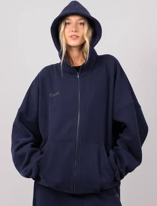 Comfrt Oversized Cloud Zip Hoodie