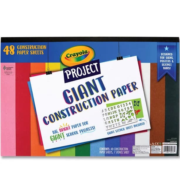 Crayola Project Giant Construction Paper
