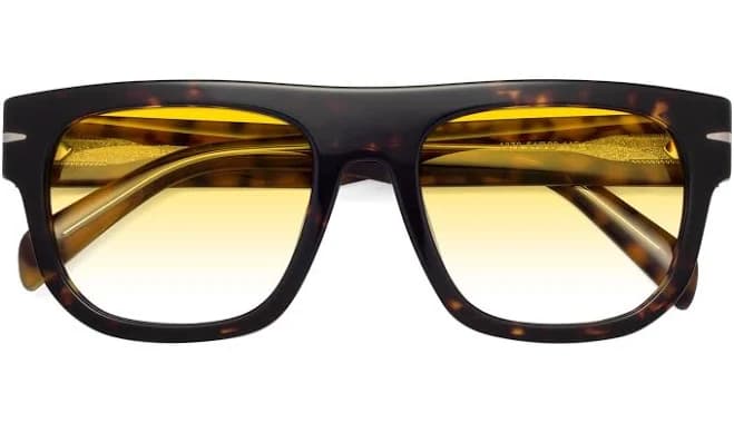 Campbell Thick Oversized Square Sunglasses