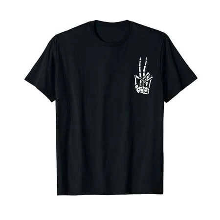 Skeleton Hand Cotton T-Shirt