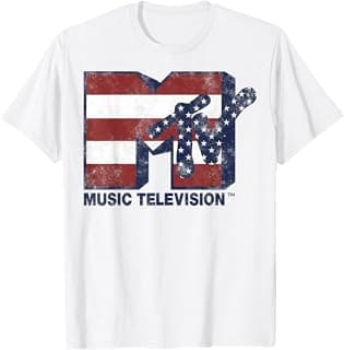Red White Blue American Flag Stars Stripes Logo T-Shirt