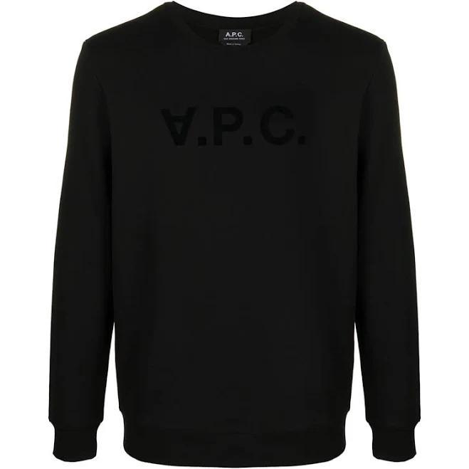 A.P.C. Men's Logo-Print Crew-Neck Sweatshirt