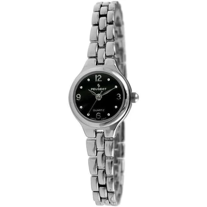 Peugeot Women's Petite Round Silver Bracelet Watch