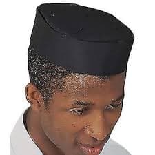 Dennys Unisex Adult Double Band Chef Skull Cap | Fruugo US