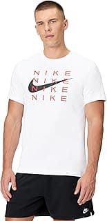 Nike Mens NSW Swoosh Nike Stack Tee