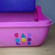 Caboodles Pink Marble Model 2620 Mirror Tray Makeup Case Vintage 90's Retro | eBay