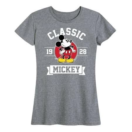 Disney Mickey Mouse Classic 1928 Women's Short Sleeve Graphic T-Shirt