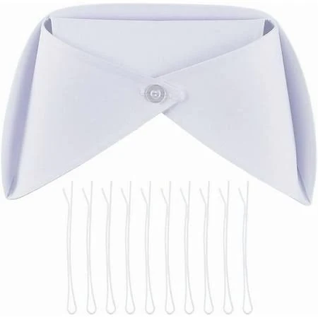 GLASSWINDS Nurse Hat Headband White Nurses Cap with 10 Hairpins Female Nursing Caps Costume Adult Cotton for Women Graduation Nursing Party Cosplay