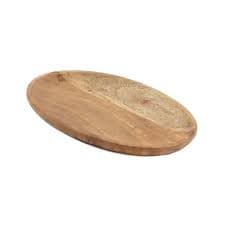 Oussum Wooden Serving Platter Mango Wood Handcrafted Platters Online - Walmart.com
