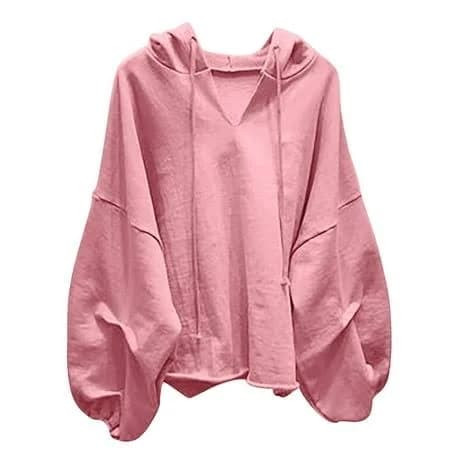 Women's Oversized Drawstring Sweatshirt