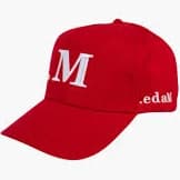 M Logo Hat (Red)