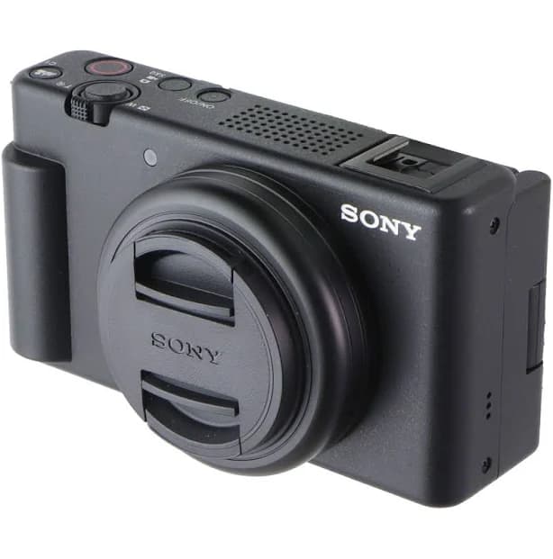 Sony ZV-1F Digital Camera for Content Creators and Vloggers w/Microphone - Black