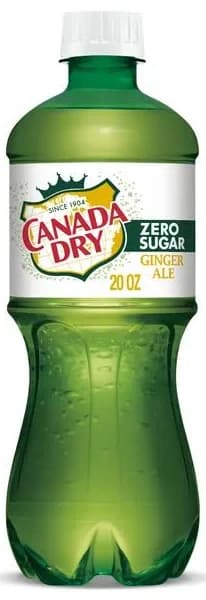 Canada Dry - Diet Ginger Ale 20 oz Bottle 24pk Case