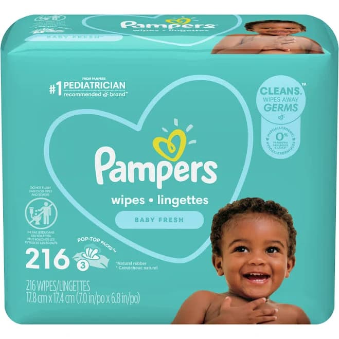 Pampers Baby Wipes Complete Clean