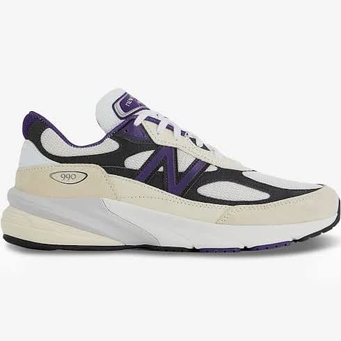 New Balance - U990WB6 Sneakers - (White/Black/Plum)
