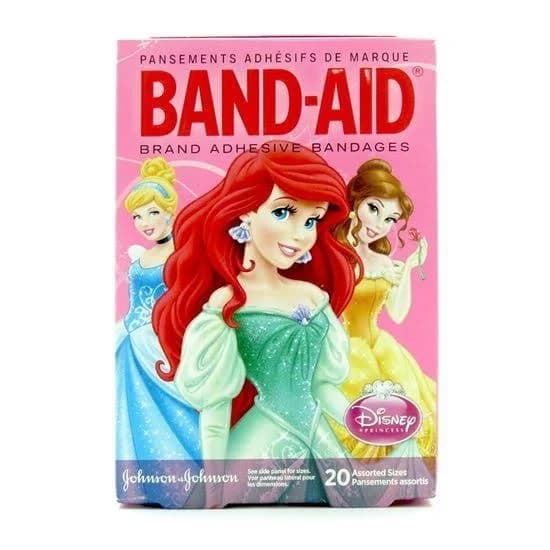 Johnson & Johnson Band-Aid Disney Princess Adhesive Bandages