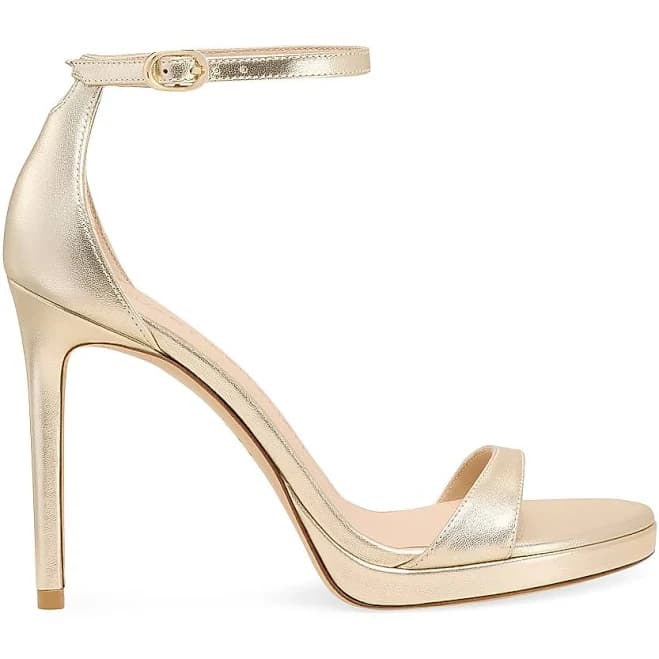 Stuart Weitzman Women's Nudist Platform Sandals