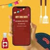 Hot Dog Party Invitation Template, Hot Dog Day Invitation, Digital Video Hot Dog Invitation, Animated Hot Dog Invite, Hot Dog Lover Gift - Etsy Israel