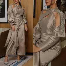 Customized Elegant Halter Straight Leg Pants Homecoming Dresses Rhinestone s Formal Occasion Gown فستان سهرة فخم للسهرات party - AliExpress
