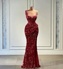 Amazon.com: One Shoulder Prom Dresses for Women Long Sequin Mermaid Formal Evening Party Gown with Slit Black : Clothing, Shoes & Jewelry
